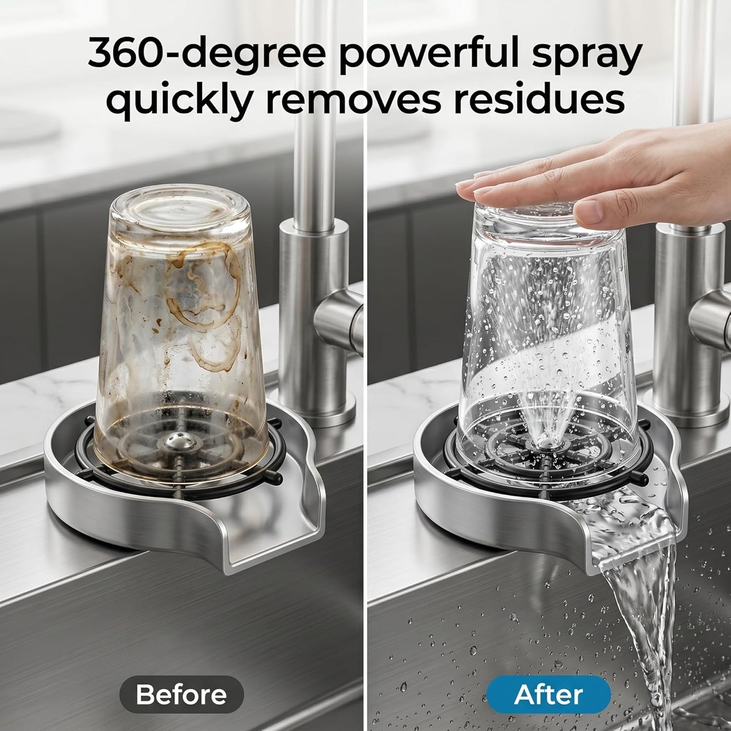 Cavyno™ - Kitchen Glass Rinser