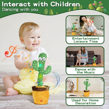 Cavyno™ - Talking Dancing Cactus Toy