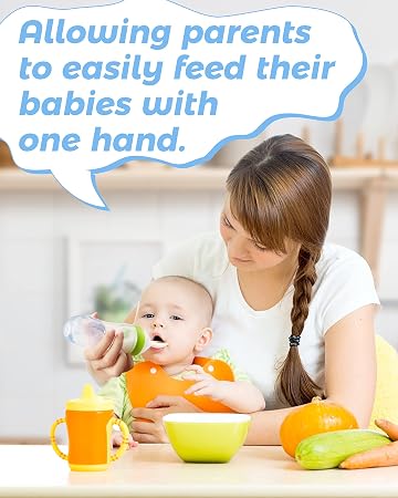 Cavyno™ - Silicone Squeeze Feeding Spoon Set