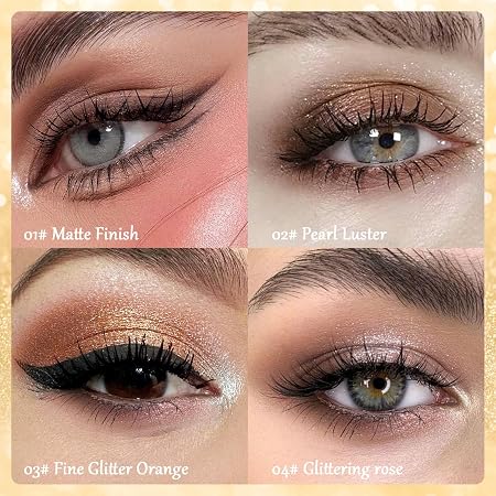 Cavyno™ - 4-Color 3-in-1 Cream Eyeshadow Stick Set