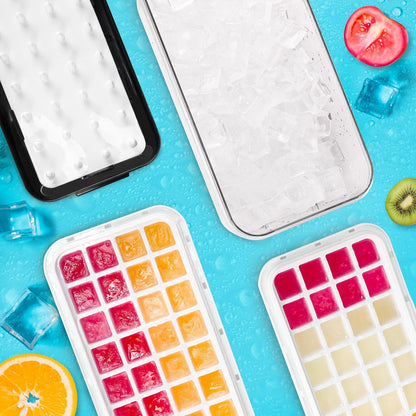 Cavyno™ - One-Press Ice Cube Tray & Storage Set