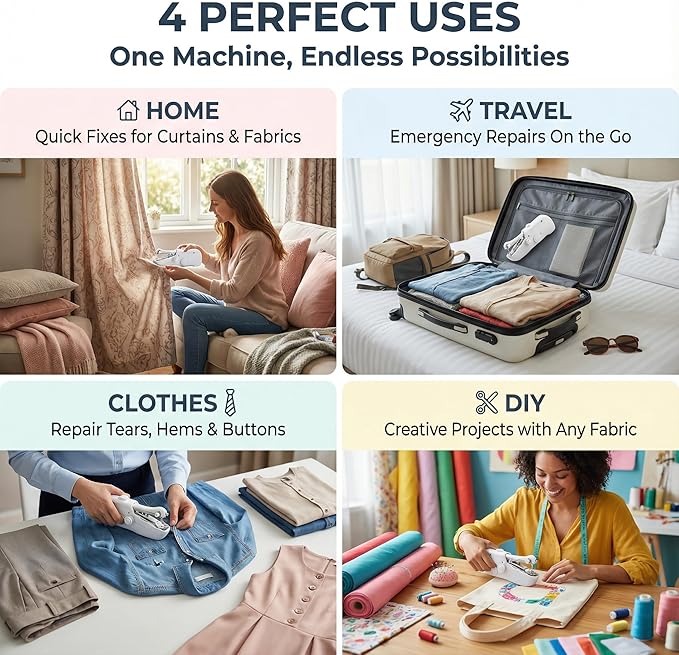 Cavyno™ - Portable Handheld Sewing Machine