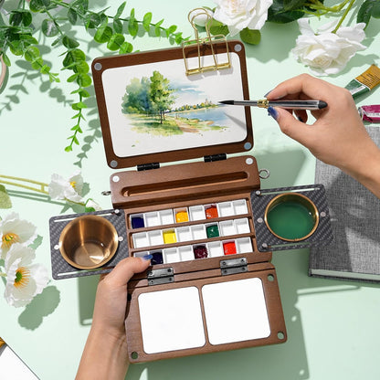 Cavyno™ - Travel Watercolor Palette