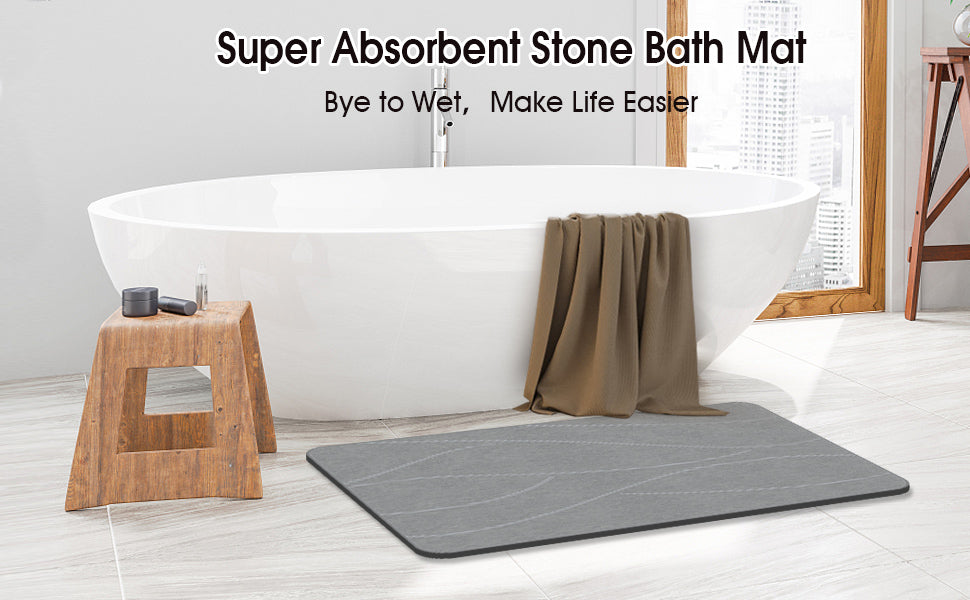 Cavyno™ - Stone Bath Mat