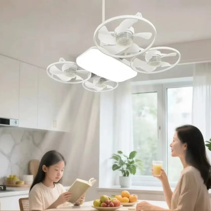 Cavyno™ - Drone-Inspired LED Ceiling Fan Light