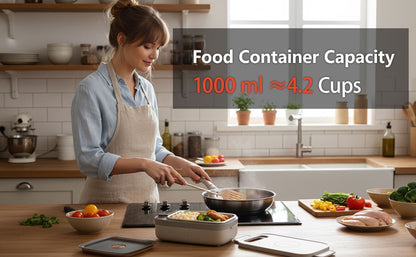 Cavyno™ - Rechargeable Electric Heated Lunch Box